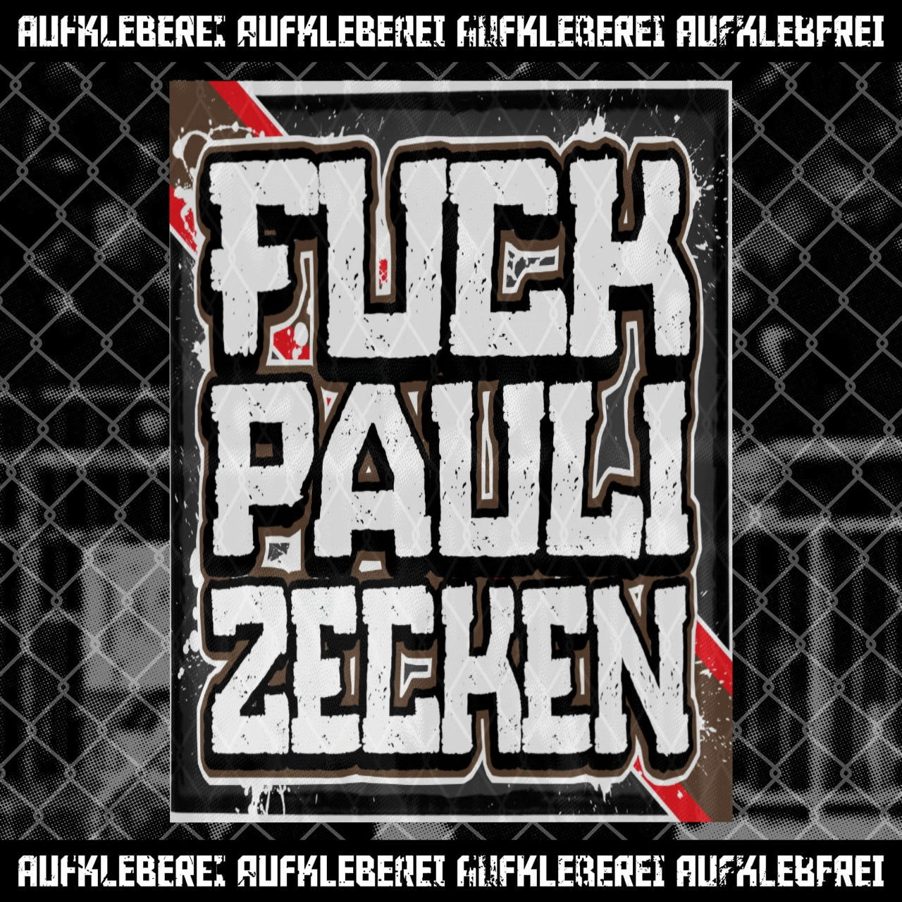 Autocollant « Fuck Pauli Ticks »
