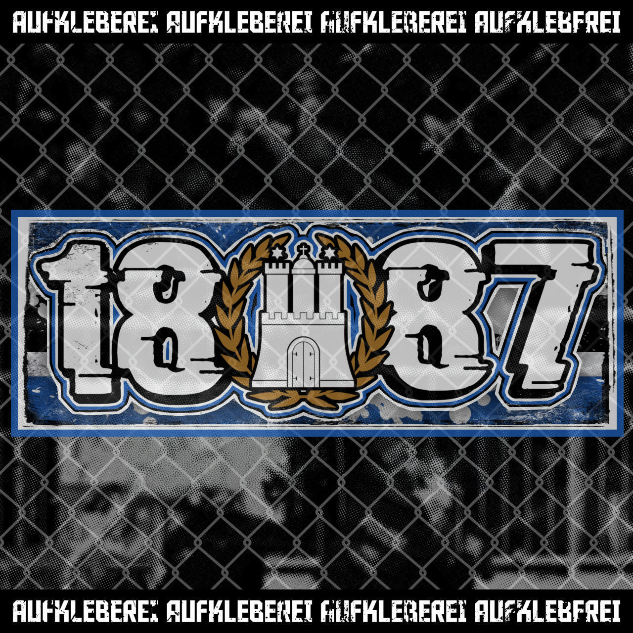Sticker "1887 Hamburg"