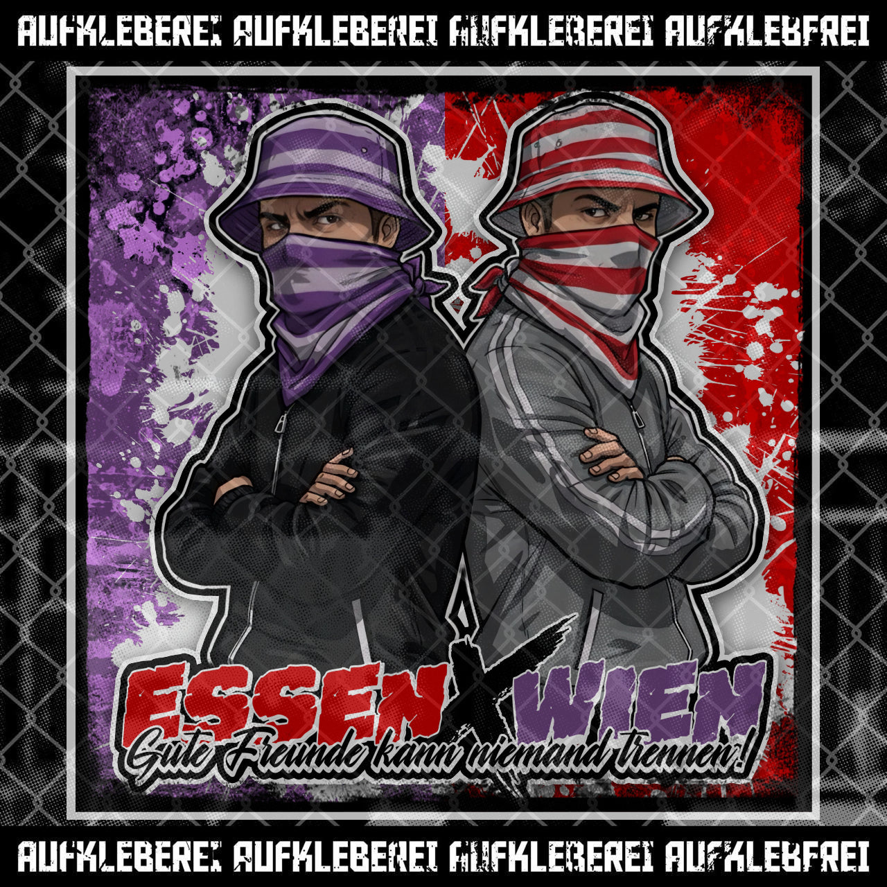 Sticker "Essen & Vienna"