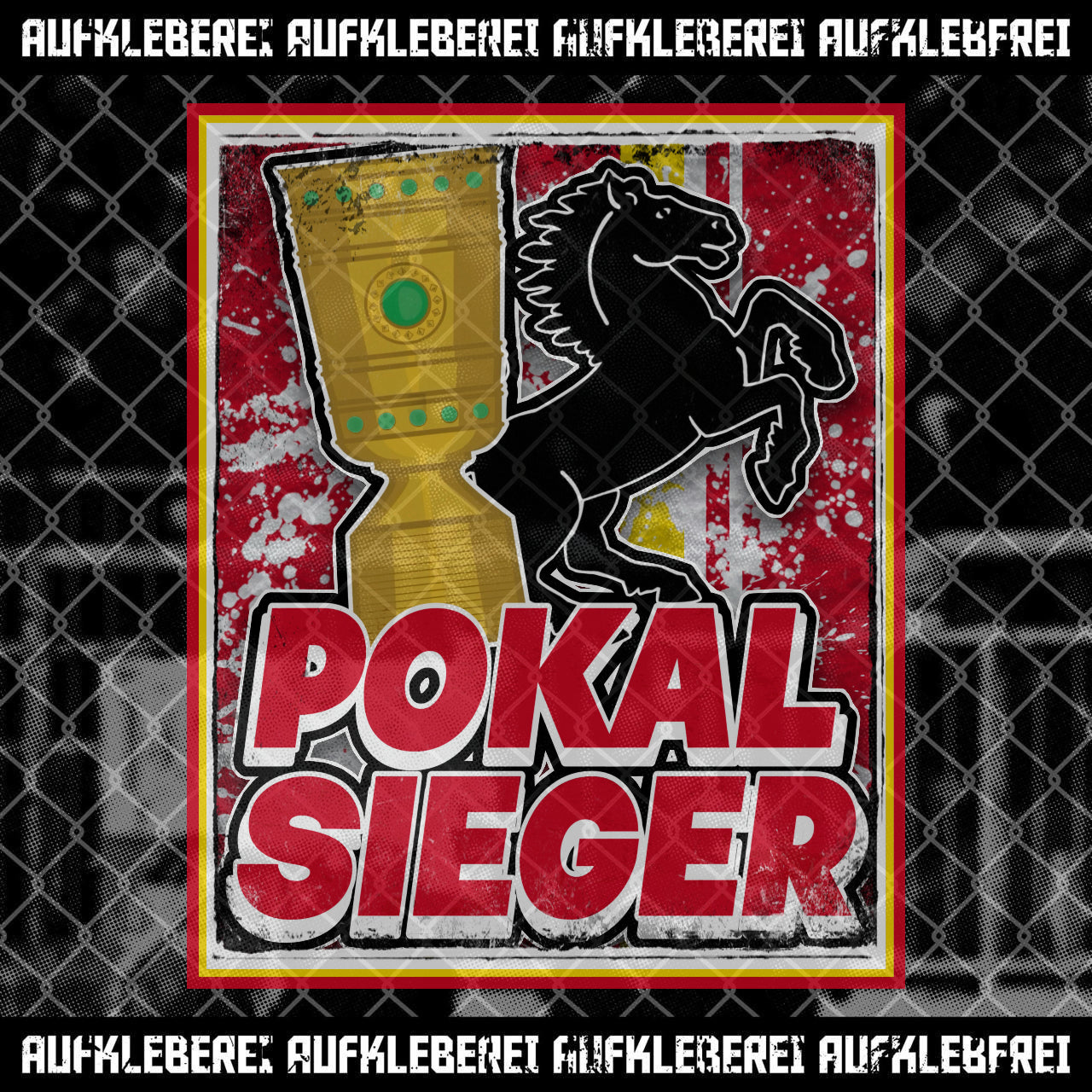 Sticker "Stuttgart Pokalsieger"