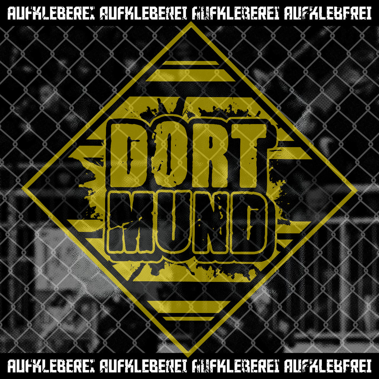 Sticker "Dortmund Raute" XL