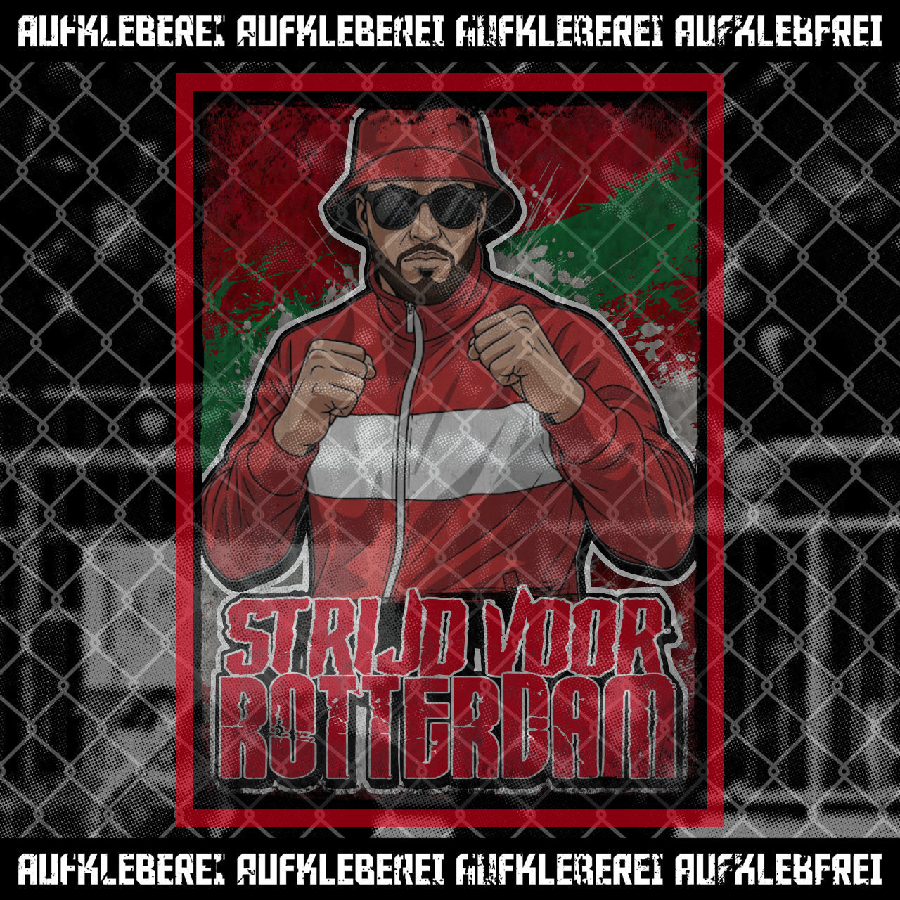 Sticker "Strijd Voor Rotterdam"