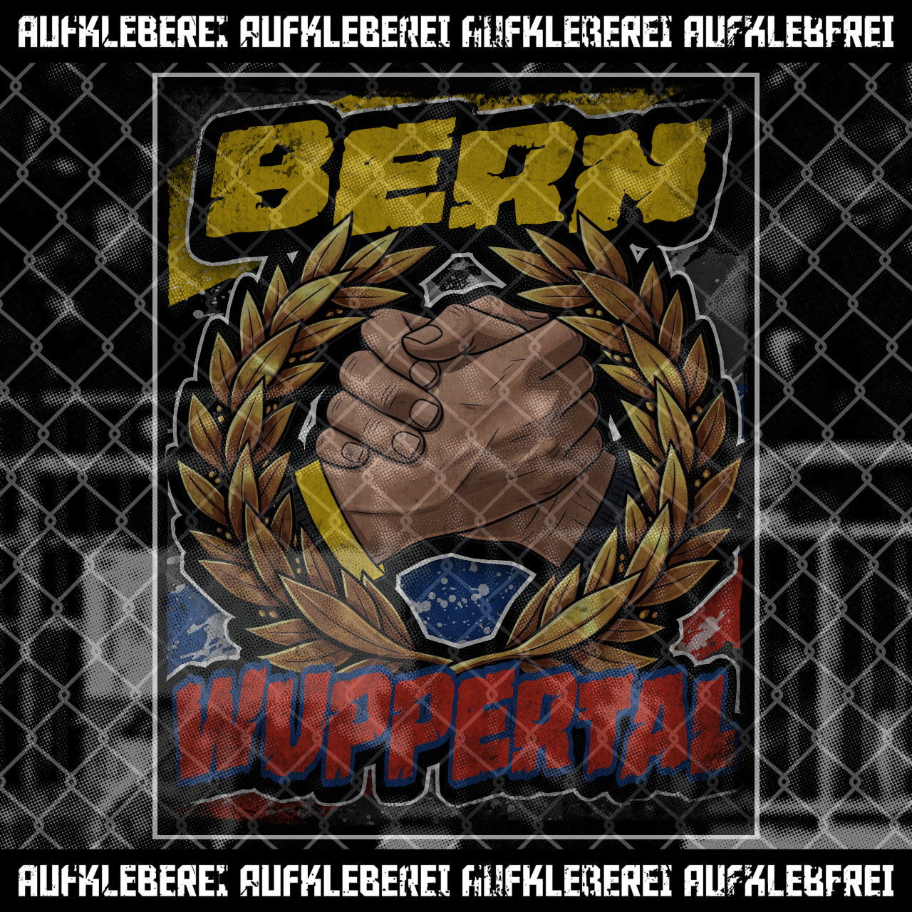 Sticker "Bern und Wuppertal" XL