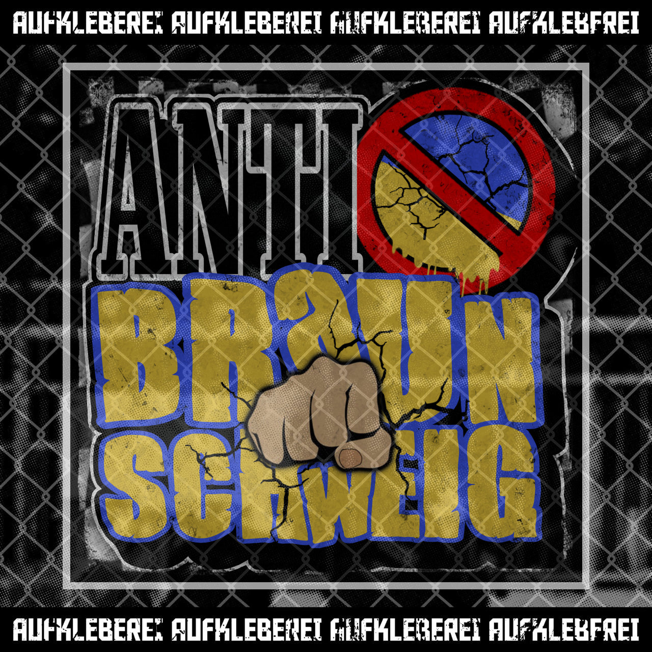 Sticker "Anti Braunschweig" XL