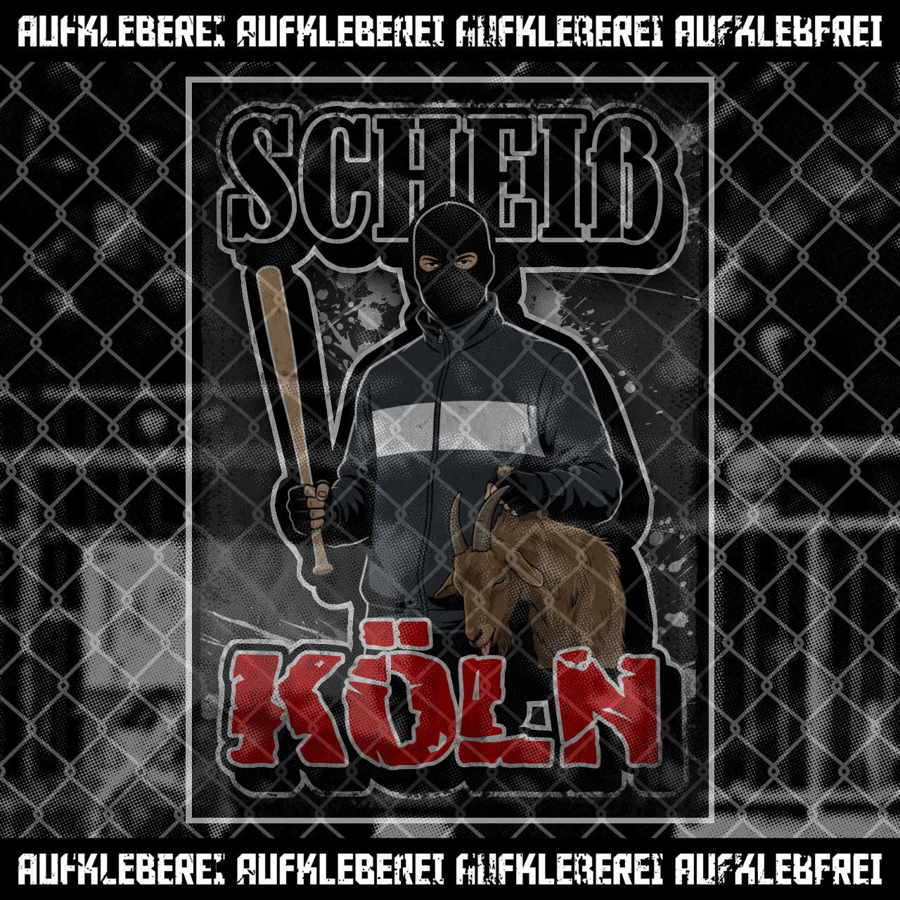 Sticker "Anti Köln" XL