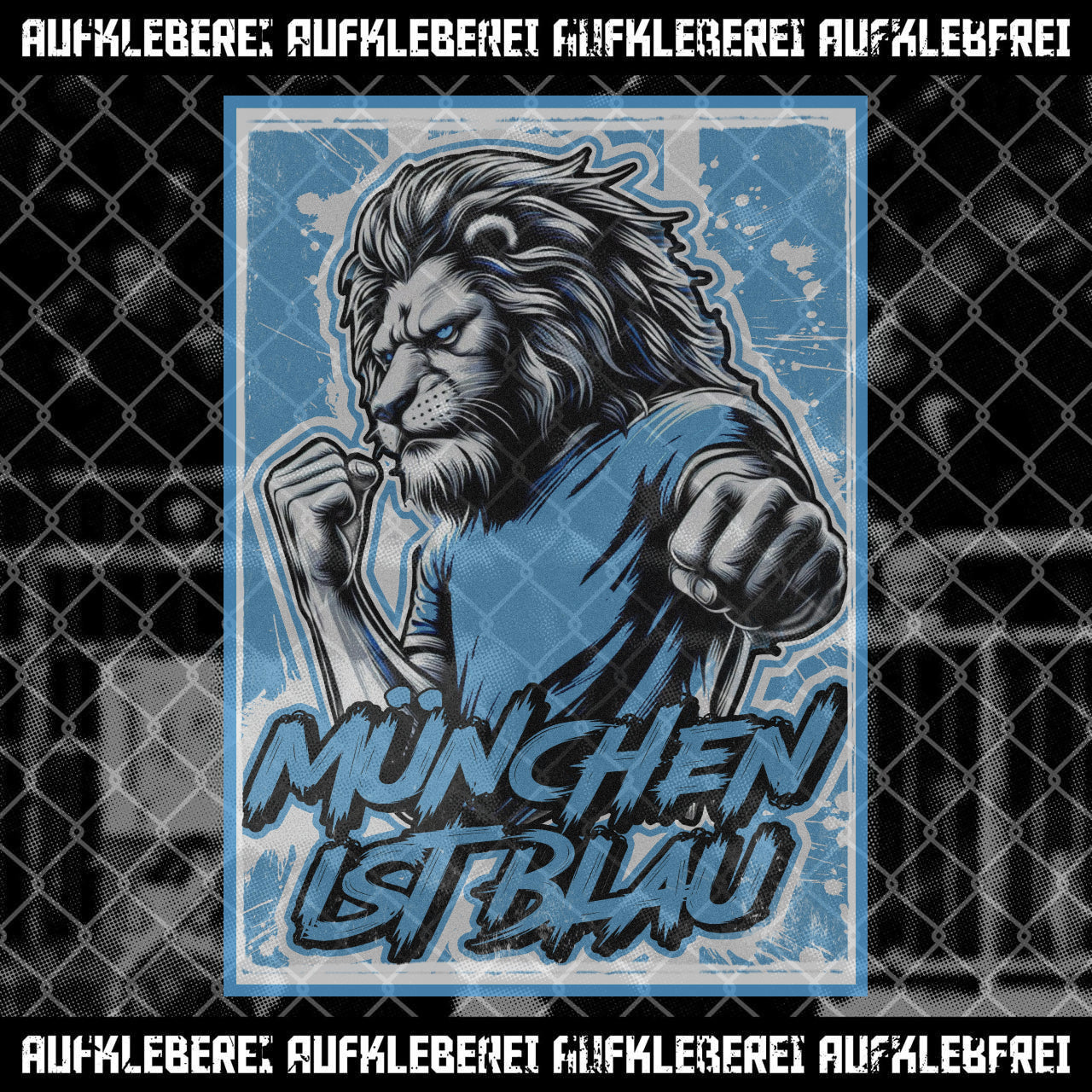 Sticker "Munich is blue"