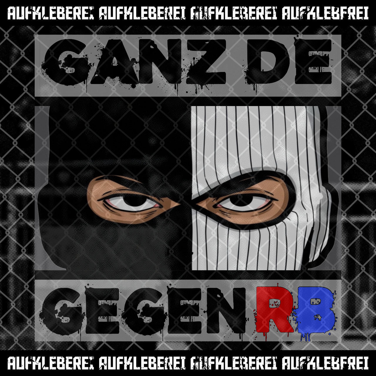 Sticker "Ganz DE gegen RB"