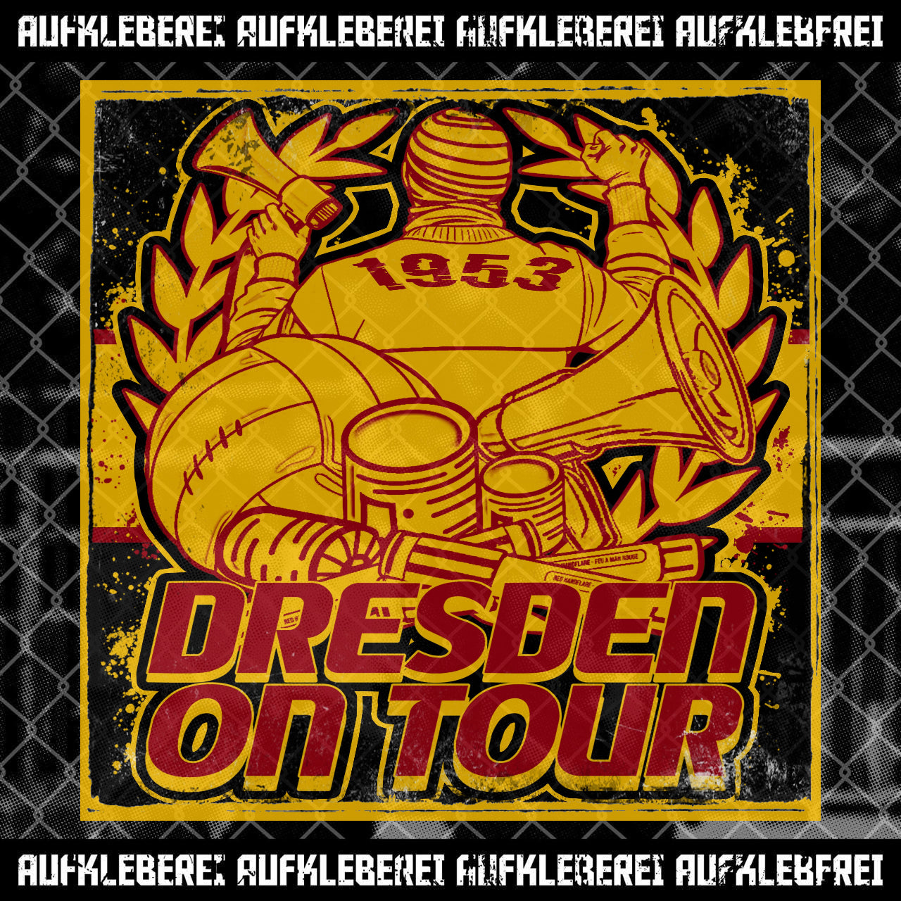 Sticker "Dresden on Tour"
