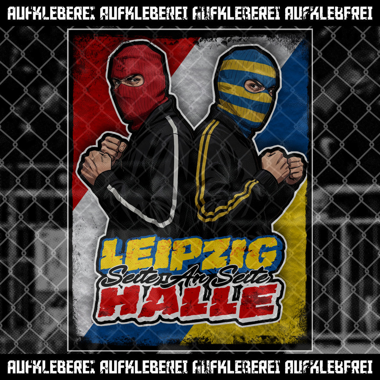 Autocollant « Leipzig et Halle »