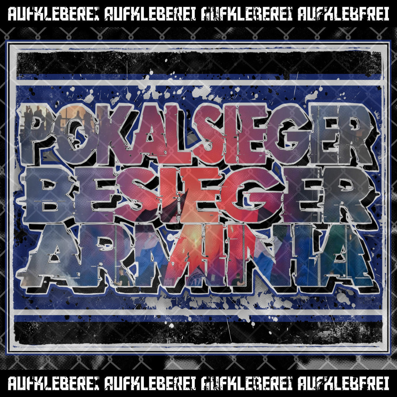 Sticker "Cup Winner Defeat Arminia"