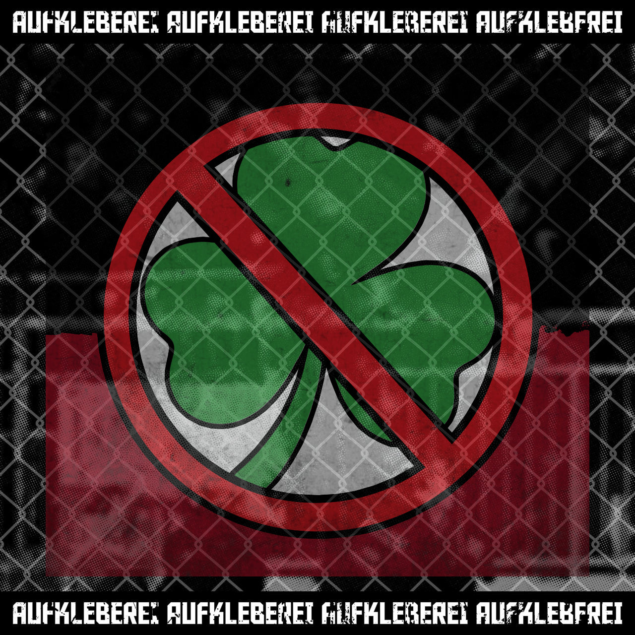 Sticker "Anti Kleeblatt"