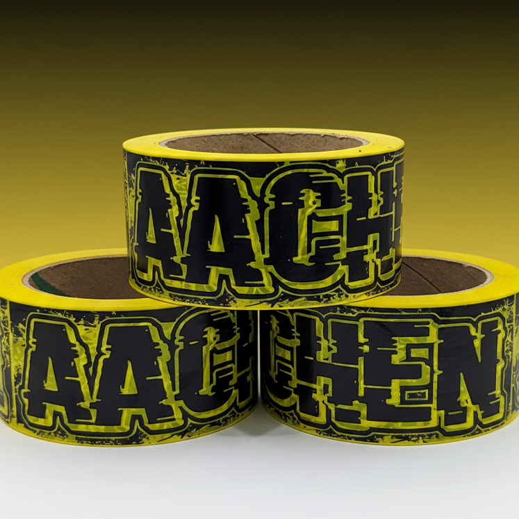 3 Kleberolle Aachen mit Alemannia Farben