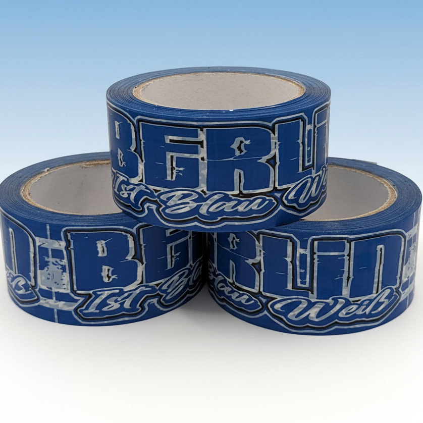 3 Kleberolle Berlin ist blau weiß näher gezoomt