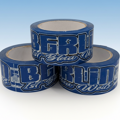 3 Kleberolle Berlin ist blau weiß näher gezoomt