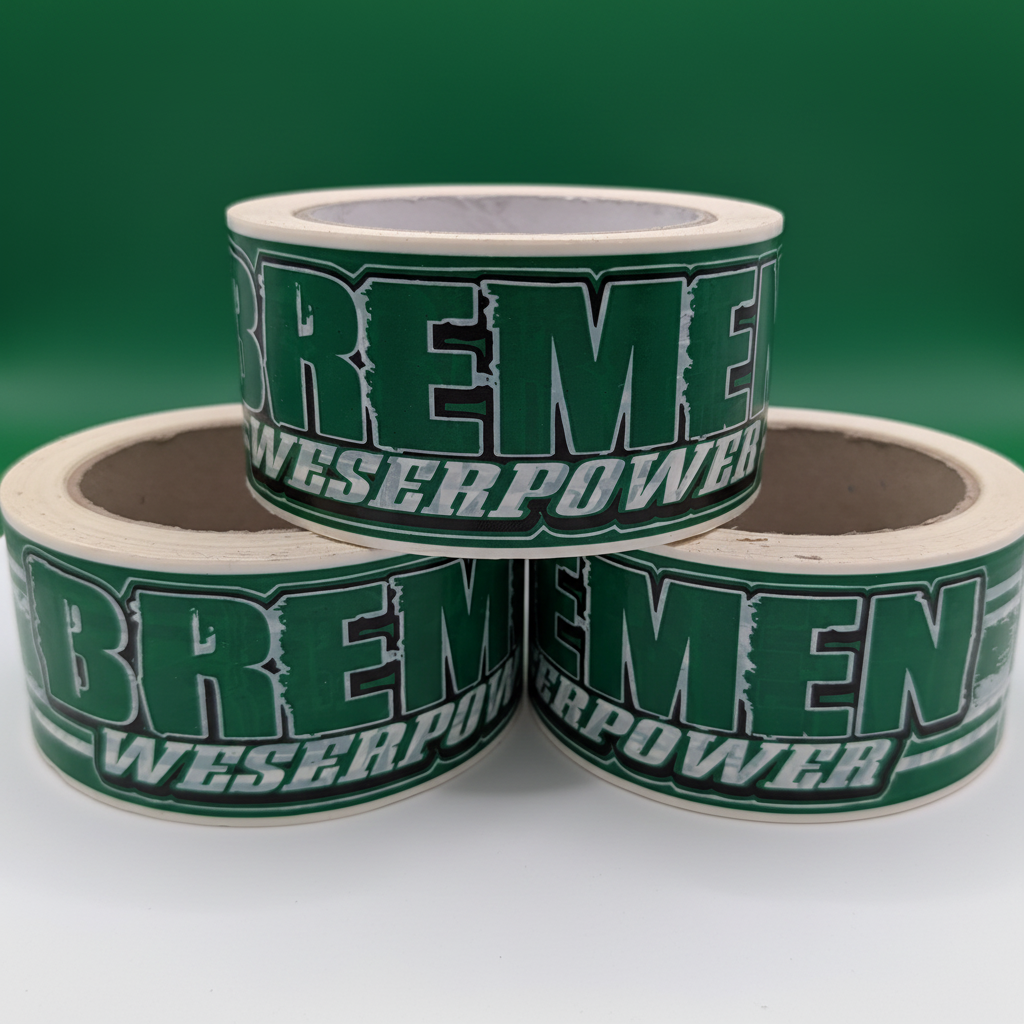 3 Kleberolle Bremen mit Werder Farben