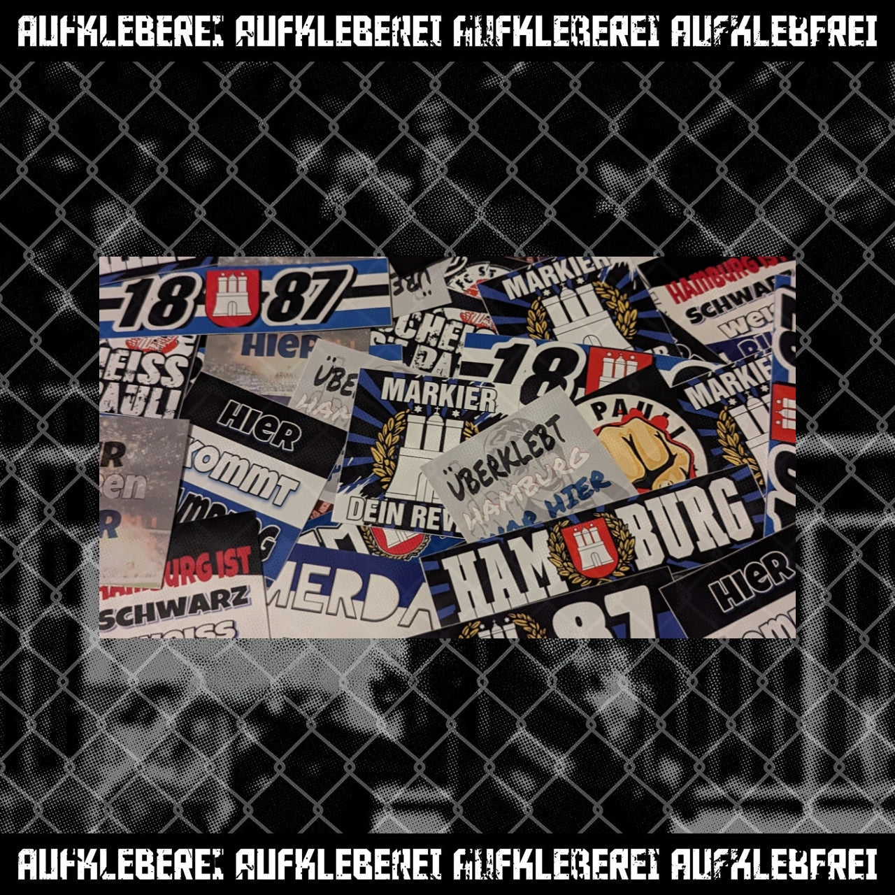 Hamburg Hannover Bielefeld Überraschungsbox - Aufkleber & Kleberollen (ab Pro Box)