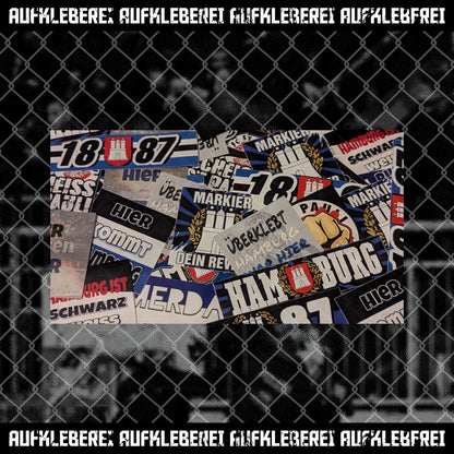 Hamburg Hannover Bielefeld Überraschungsbox - Aufkleber & Kleberollen (ab Pro Box)