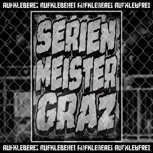Sticker "Serienmeister Graz" aus Österreich