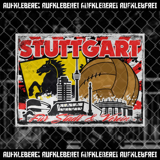 Autocollant « Stuttgart »