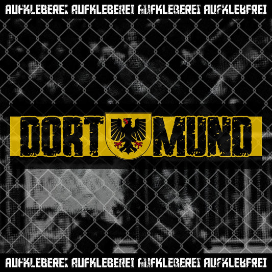 Sticker "Dortmund quer Adler"