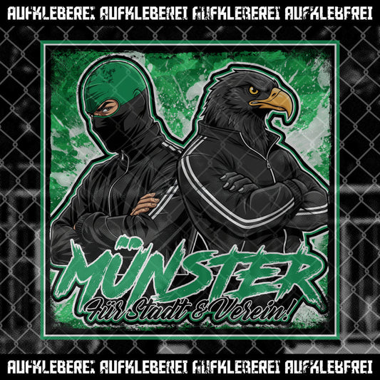 Sticker "Münster für Stadt und Verein"