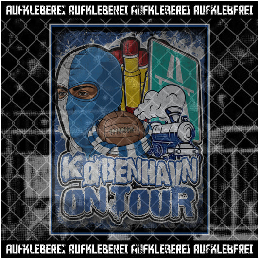 klistermærker "København on Tour"