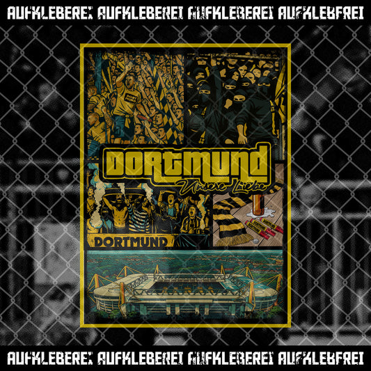 Sticker "Dortmund Unsere Liebe" XL