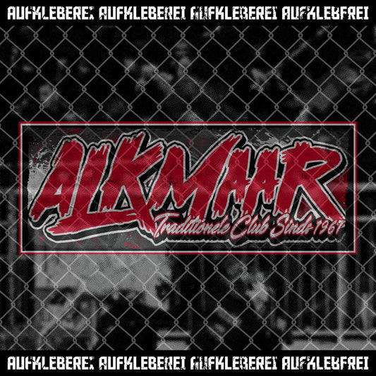 Sticker "Alkmaar Traditionele Club Sinds 1967"