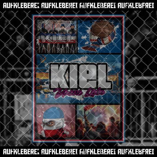 Sticker "Kiel unsere Liebe" XL