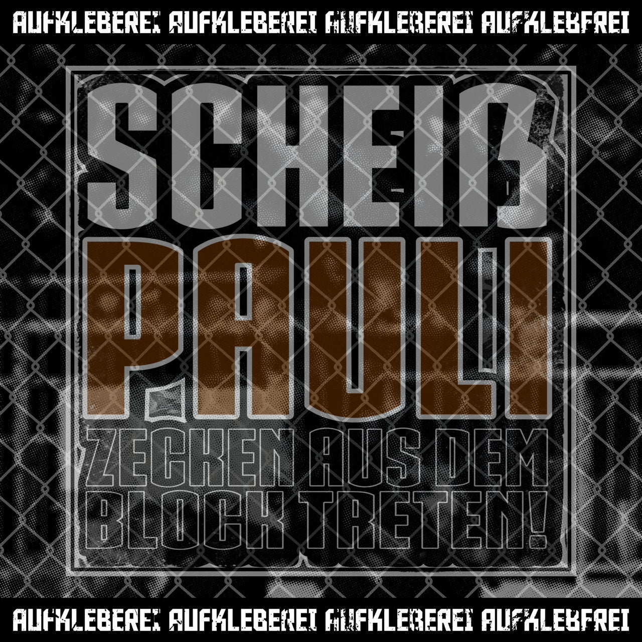 Sticker "Scheiß Pauli" XL