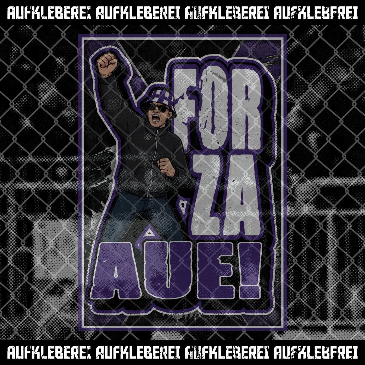 Sticker "Forza Aue" XL
