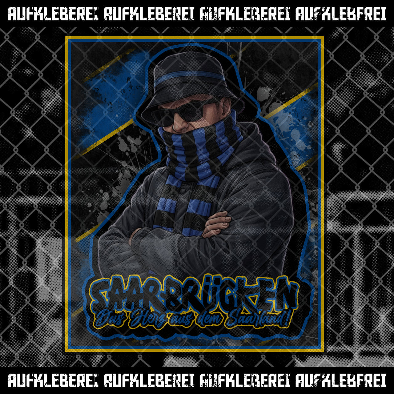 Sticker "Magdeburg for city and club"