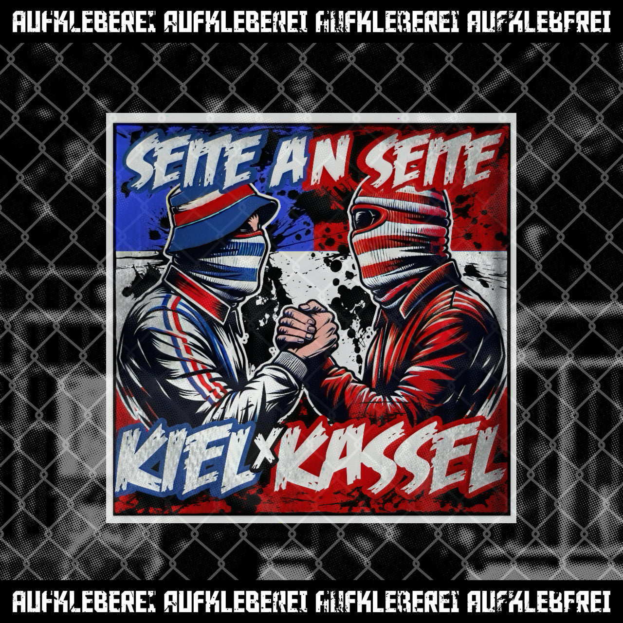 Sticker "Kiel und Kassel"