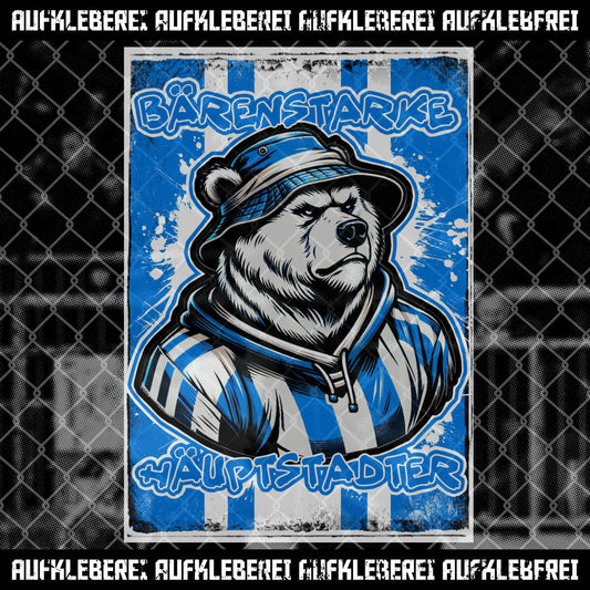 Sticker "Bärenstarke Hauptstädter"