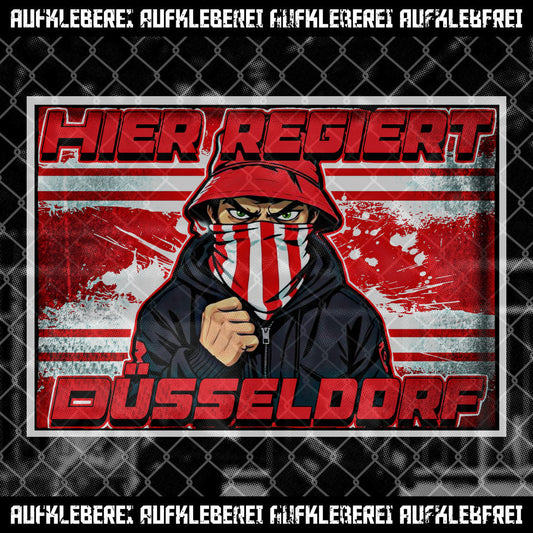 Sticker "Hier regiert Düsseldorf"
