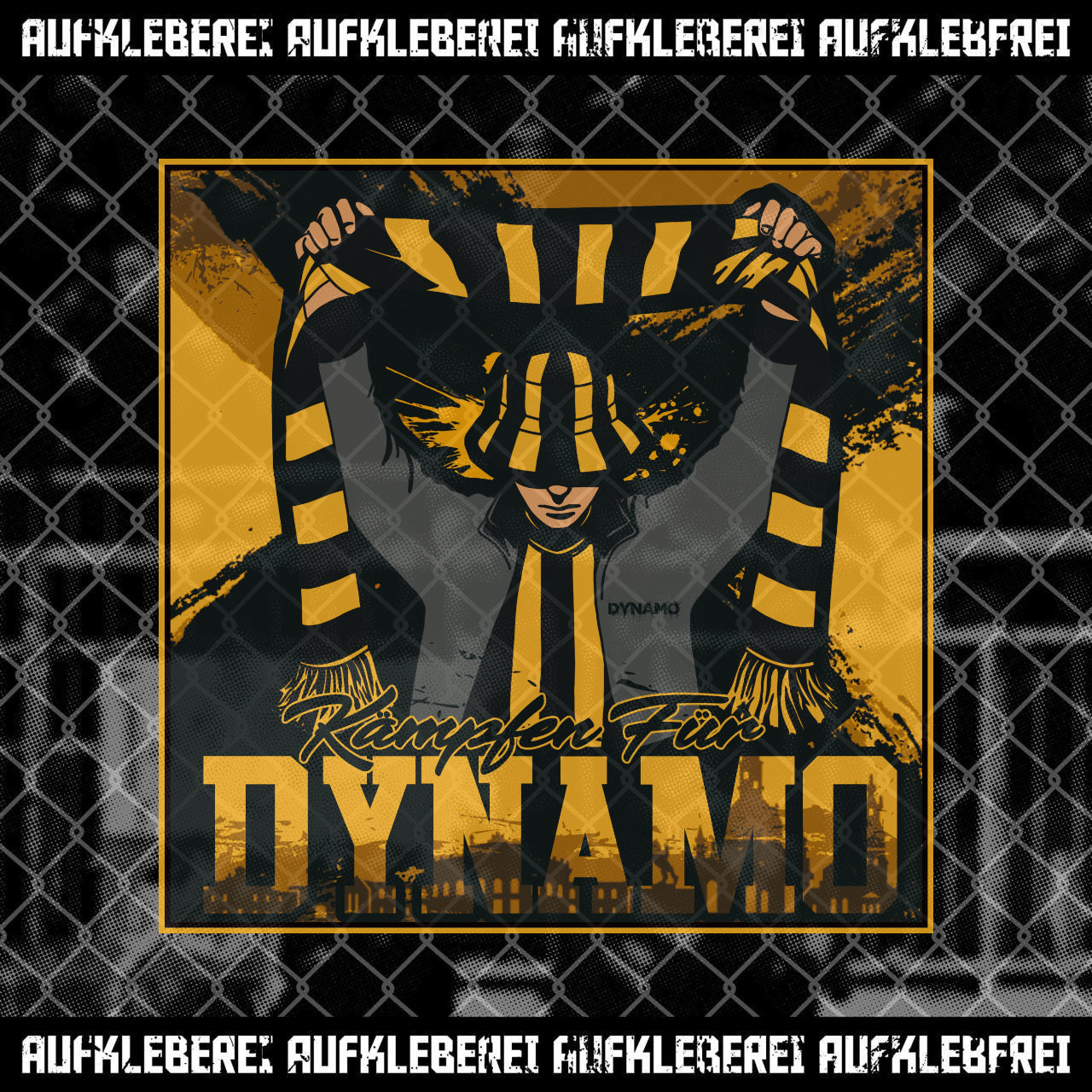 Sticker "Kämpfen für Dynamo"