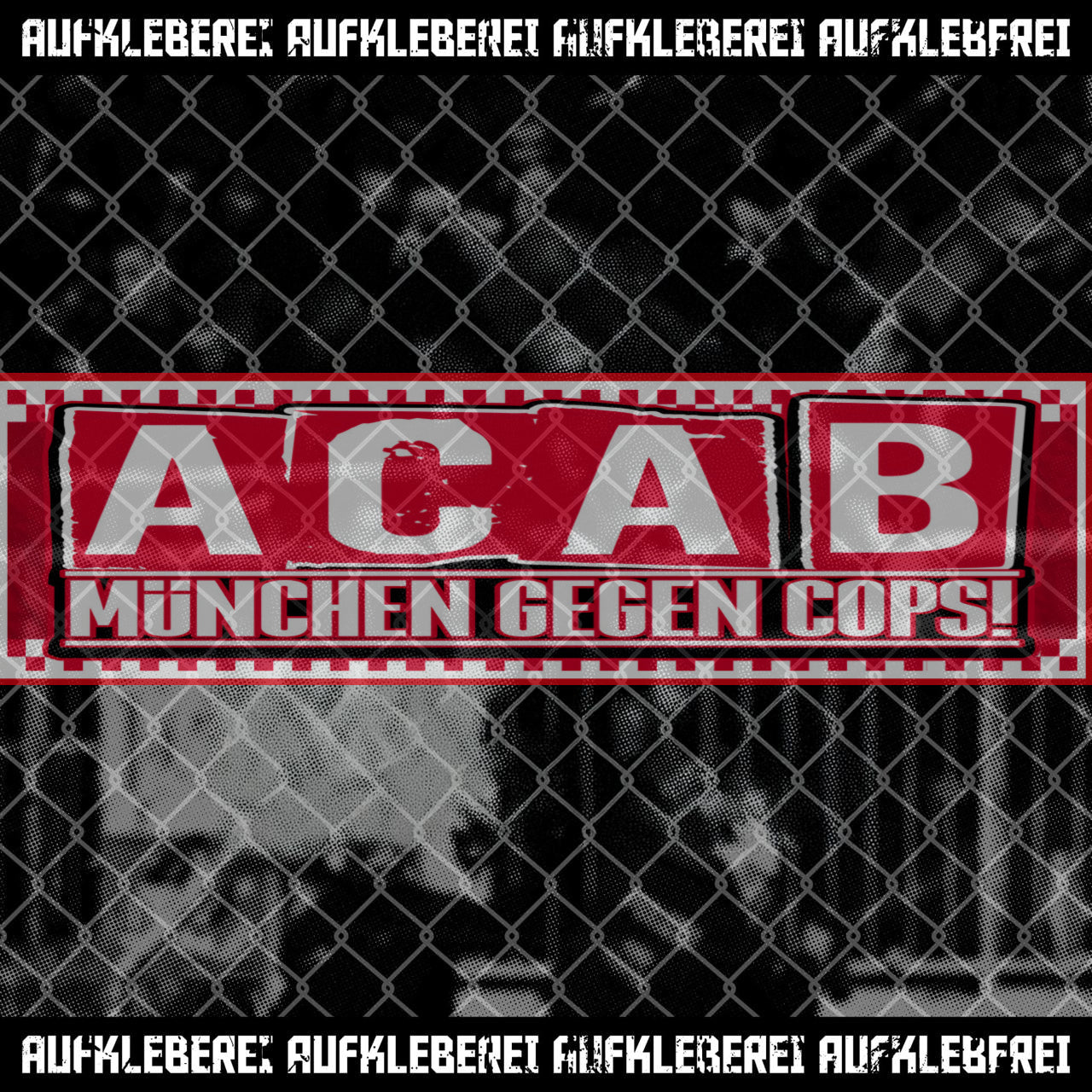 Sticker "ACAB München Gegen Cops" XL