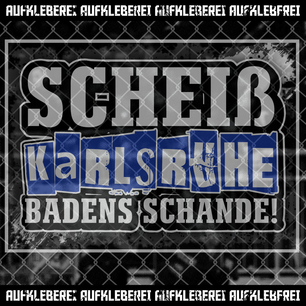 Sticker "Anti Karlsruhe" XL