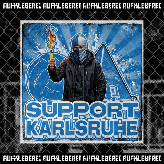 Sticker "Support Karlsruhe"