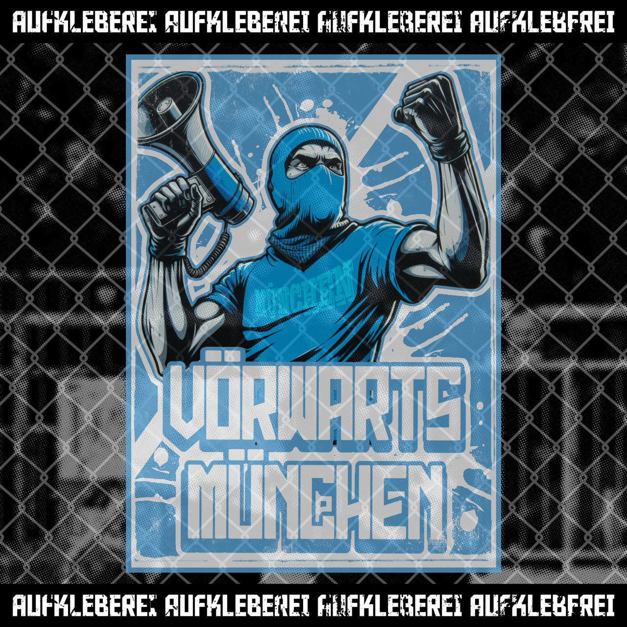 Sticker "Vorwärts München"