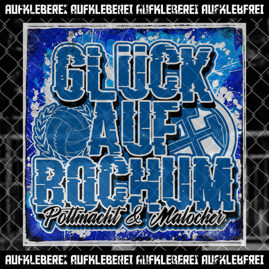 Sticker "Glück auf Bochum"