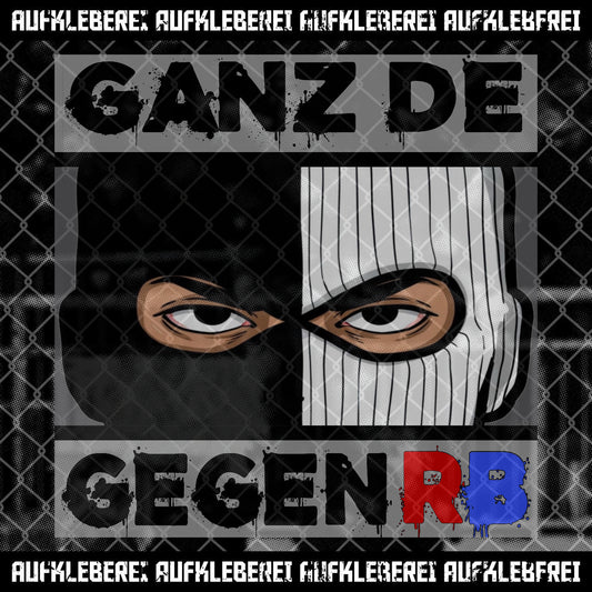 Sticker "Ganz DE gegen RB"
