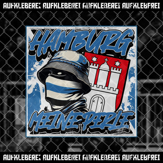 Sticker "Hamburg meine Perle"