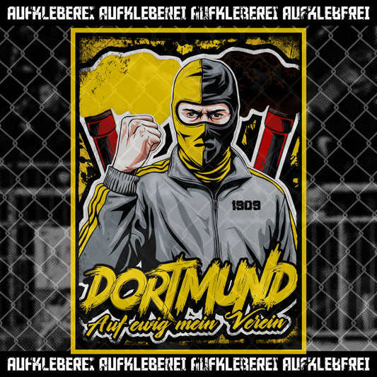 Sticker "Dortmund auf ewig mein Verein"