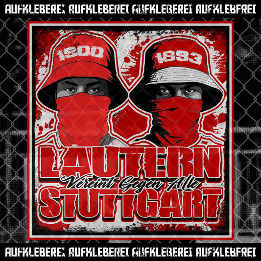 Sticker "Lautern und Stuttgart"