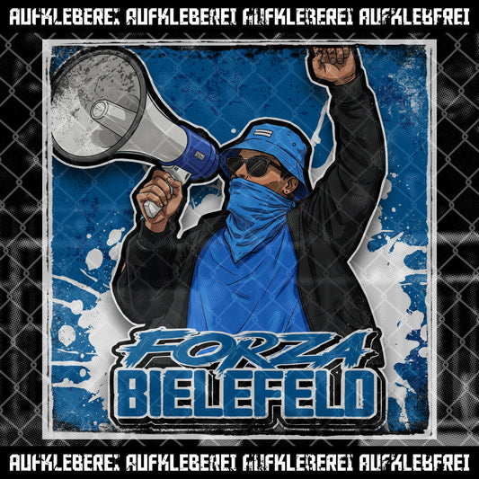 Sticker "Forza Bielefeld"
