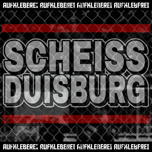 Sticker "Anti Duisburg" XL