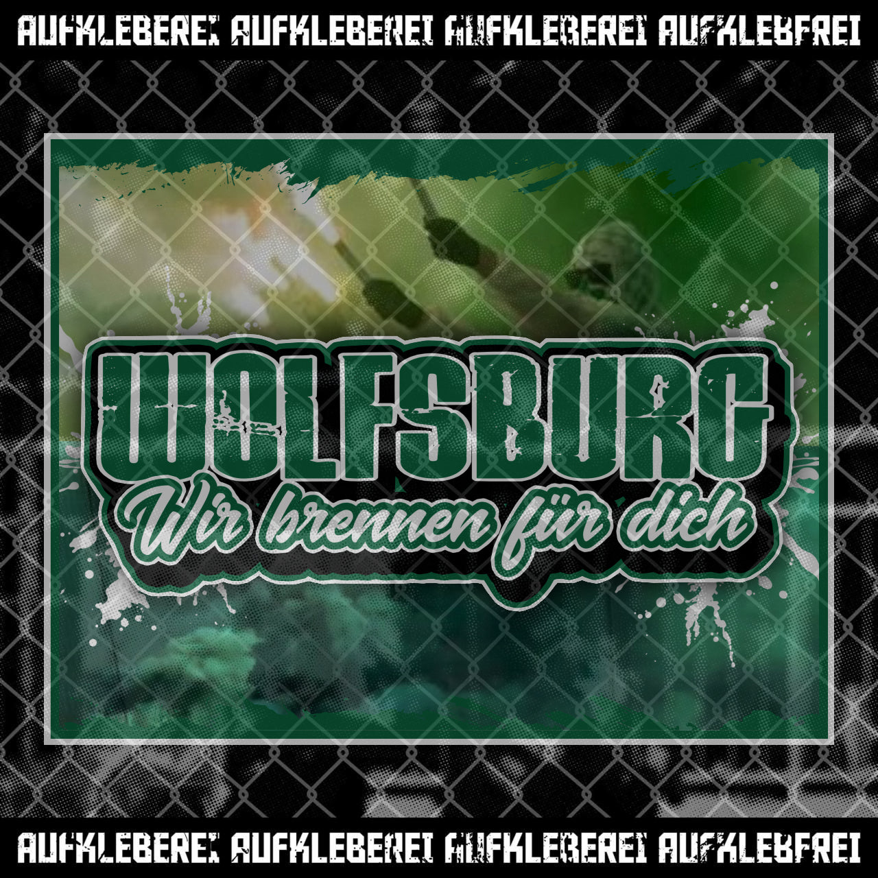 Sticker "Wolfsburg" XL