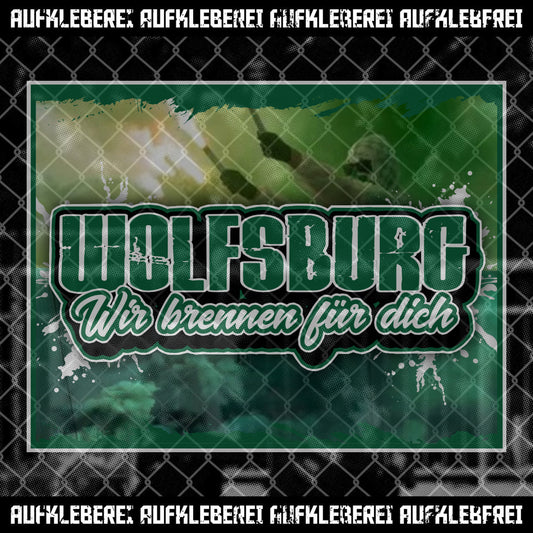 Sticker "Wolfsburg" XL