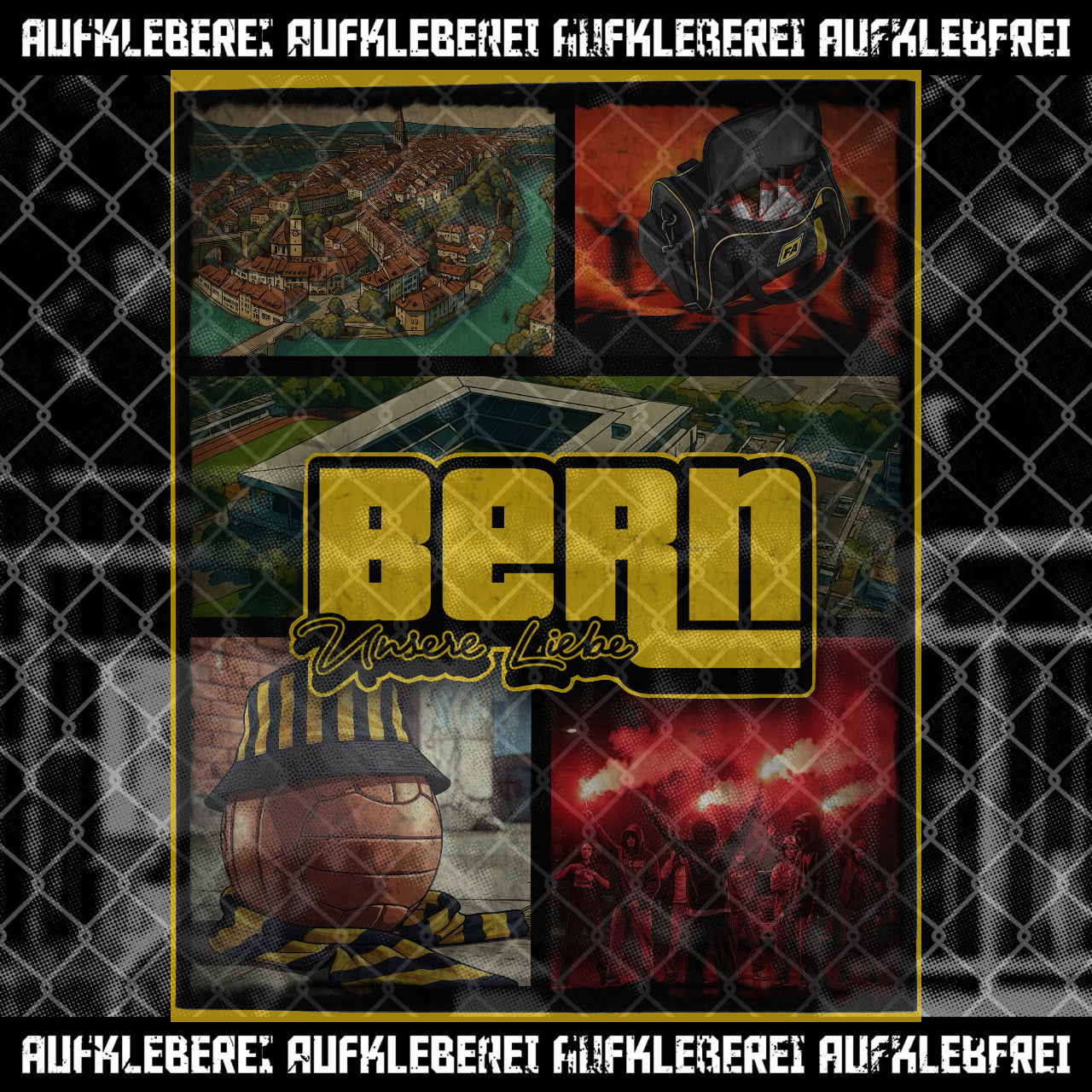 Sticker "Bern Unsere Liebe" XL
